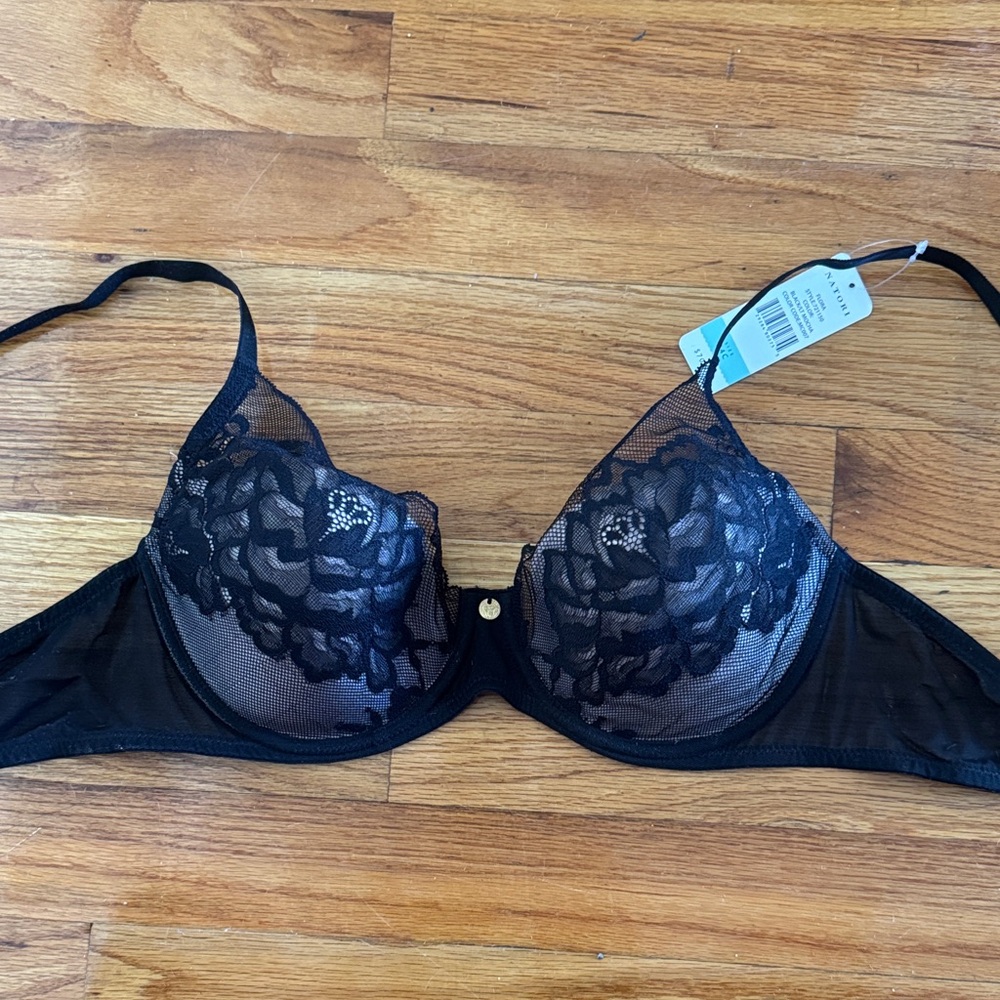 Natori Flora Contour Underwire Bra NEVER WORN
